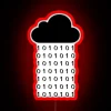 Cloud Of Binary Rain RGB Neon Sign