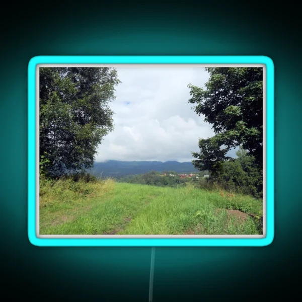 Cloudy Day In Skein Norway RGB Neon Sign