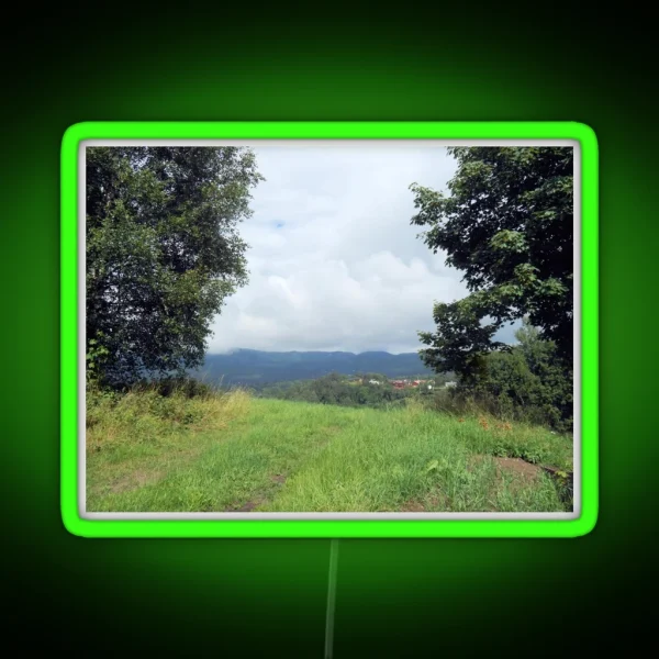 Cloudy Day In Skein Norway RGB Neon Sign