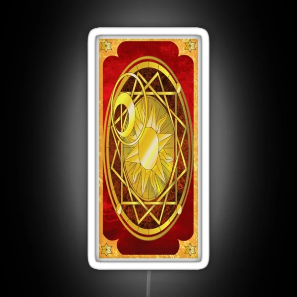 Clow Card Back RGB Neon Sign