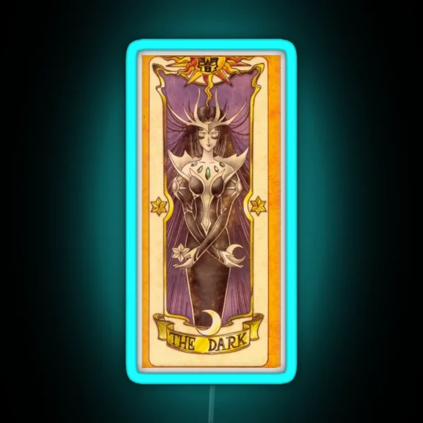 Clow Card The Dark RGB Neon Sign