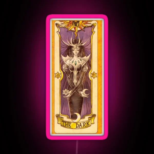 Clow Card The Dark RGB Neon Sign