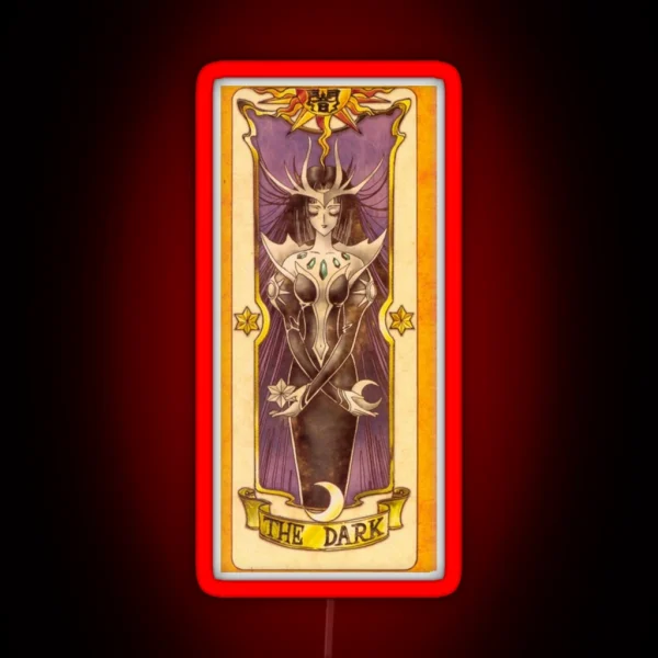 Clow Card The Dark RGB Neon Sign