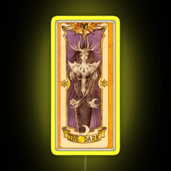 Clow Card The Dark RGB Neon Sign