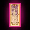 Clow Card The Flower RGB Neon Sign