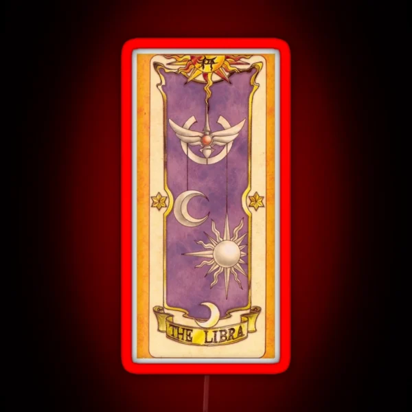 Clow Card The Libra RGB Neon Sign