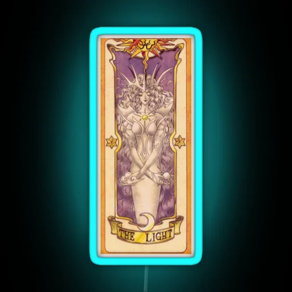 Clow Card The Light RGB Neon Sign