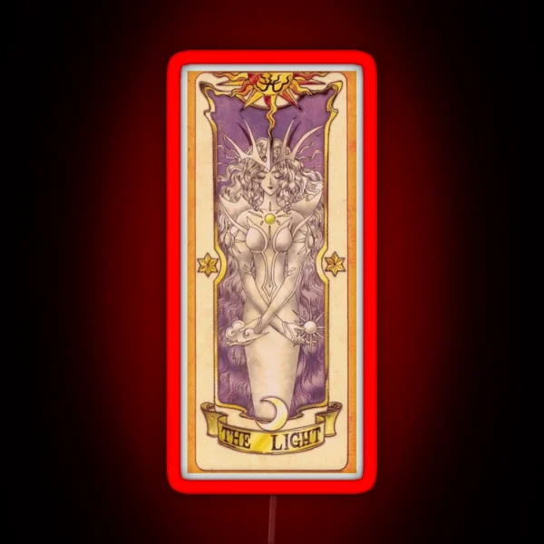 Clow Card The Light RGB Neon Sign