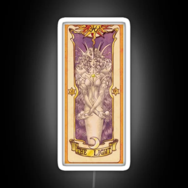 Clow Card The Light RGB Neon Sign