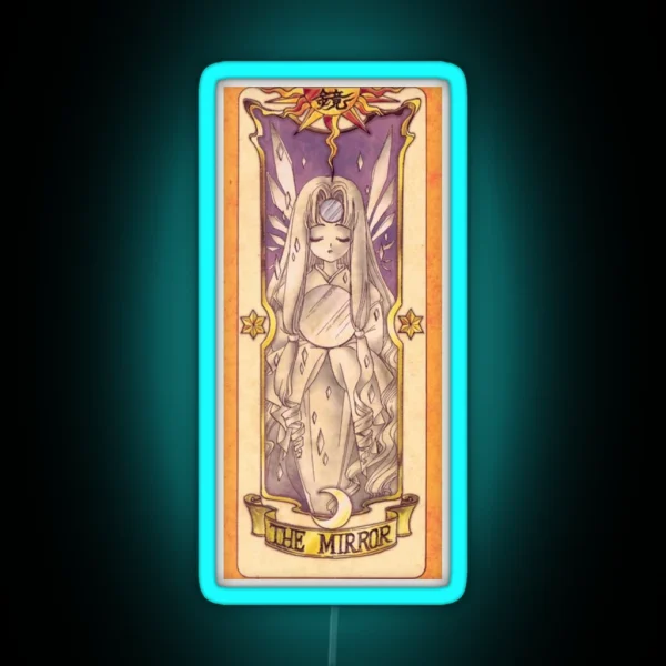 Clow Card The Mirror RGB Neon Sign