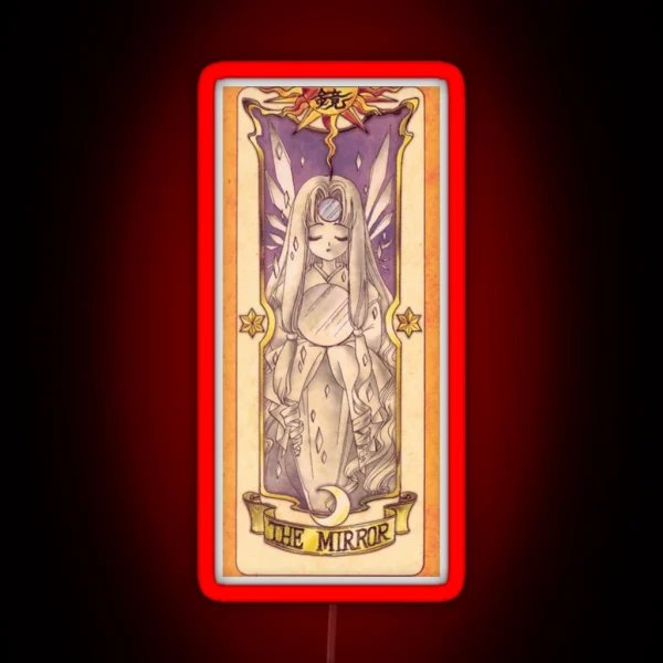 Clow Card The Mirror RGB Neon Sign