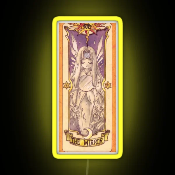 Clow Card The Mirror RGB Neon Sign