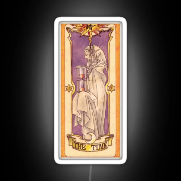 Clow Card The Time RGB Neon Sign