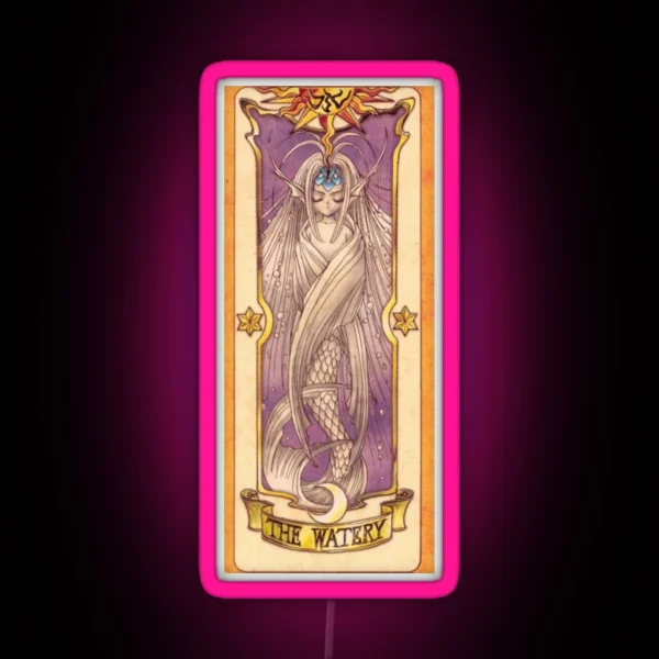 Clow Card The Watery RGB Neon Sign