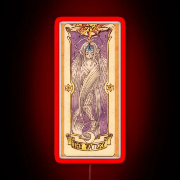 Clow Card The Watery RGB Neon Sign