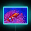 Clown Fish Watercolour Painting Art RGB Neon Sign - Image 3
