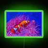 Clown Fish Watercolour Painting Art RGB Neon Sign - Image 4