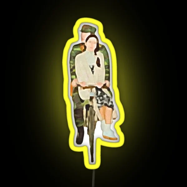 CLOY Bike Scene RGB Neon Sign
