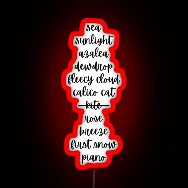 CLOY Ri Jeong Hyeok Tomato Plant Wish RGB Neon Sign
