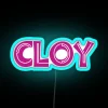 Cloy Typography RGB Neon Sign - Image 3