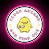 Cluck Around And Find Out RGB Neon Sign - Image 6