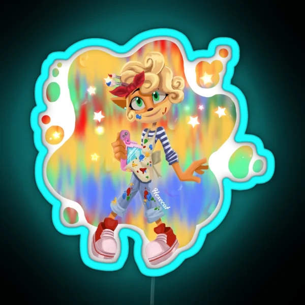 Coconut Bandicoot RGB Neon Sign