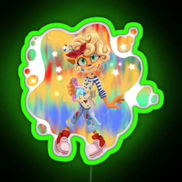 Coconut Bandicoot RGB Neon Sign