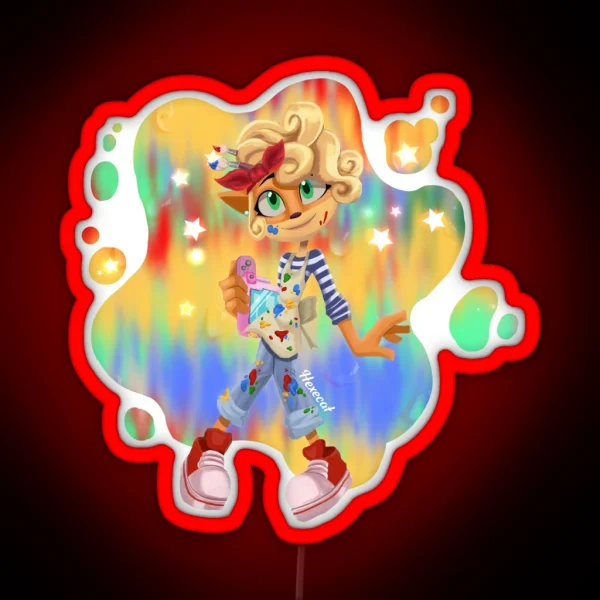 Coconut Bandicoot RGB Neon Sign