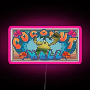 Coconut Mall Logo RGB Neon Sign