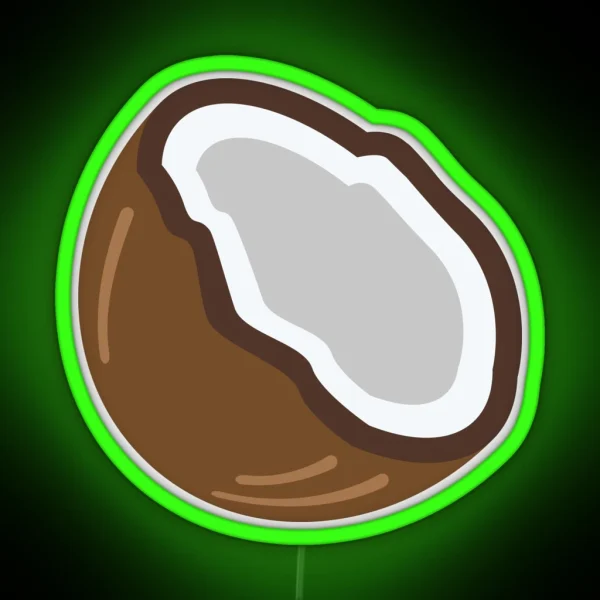 Coconut RGB Neon Sign