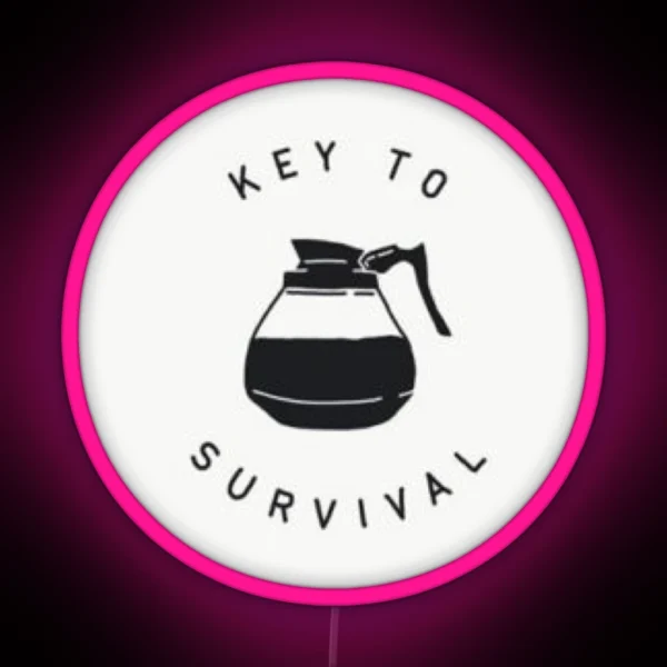 Coffe Is Key RGB Neon Sign