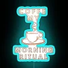 Coffe My Morning Ritual Funny Gifts RGB Neon Sign - Image 3