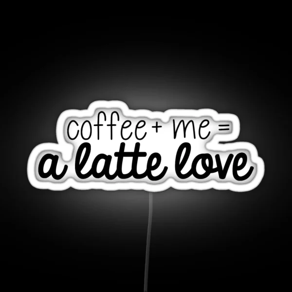 Coffee Love RGB Neon Sign