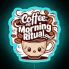 Coffee My Morning Ritual RGB Neon Sign - Image 3
