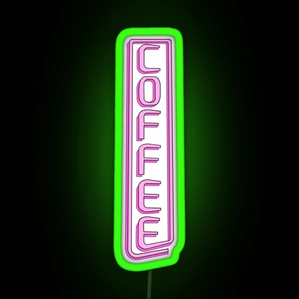 Coffee Neon Sign RGB Neon Sign