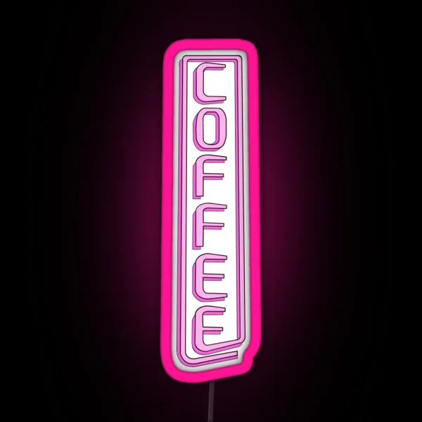 Coffee Neon Sign RGB Neon Sign