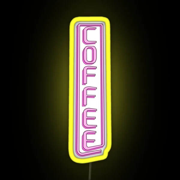 Coffee Neon Sign RGB Neon Sign