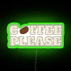 Coffee Please RGB Neon Sign - Image 4