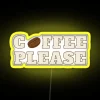 Coffee Please RGB Neon Sign - Image 5