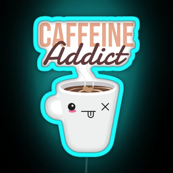 Coffee Time I Love Coffee Coffeebox RGB Neon Sign