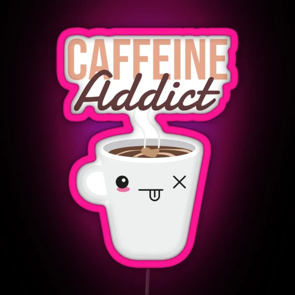 Coffee Time I Love Coffee Coffeebox RGB Neon Sign