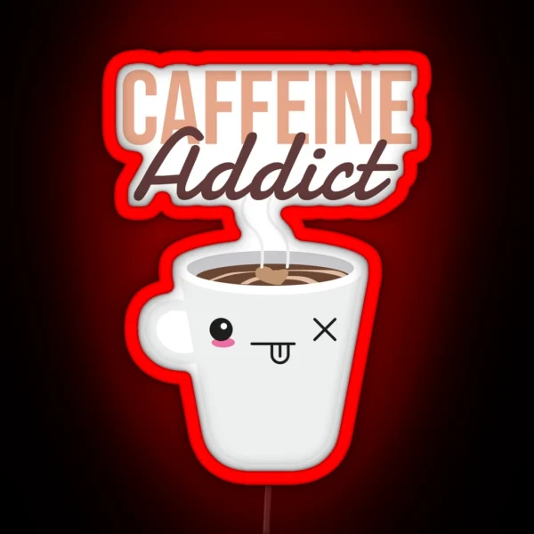 Coffee Time I Love Coffee Coffeebox RGB Neon Sign