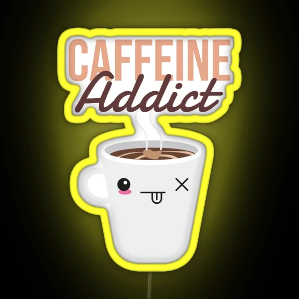 Coffee Time I Love Coffee Coffeebox RGB Neon Sign