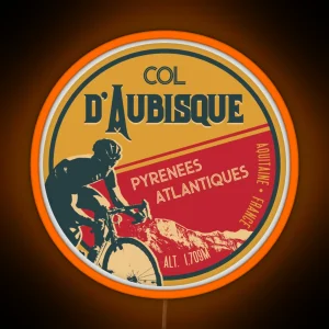 Col D Aubisque 03 Led Led Route Des Cols Pyrenees RGB Neon Sign