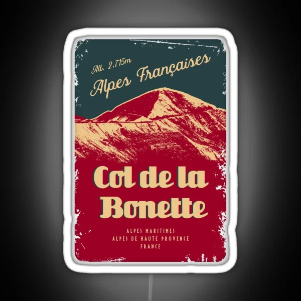 Col De Bonette Route Des Grandes Alpes Led Led Design RGB Neon Sign