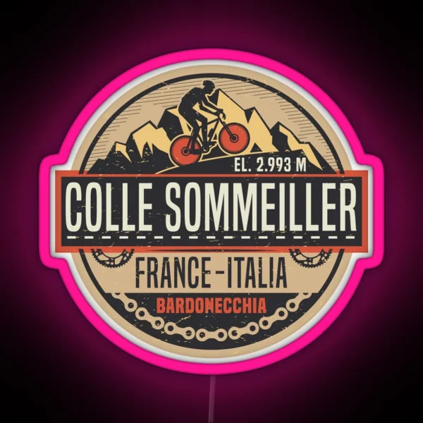 Col Del Sommeiller RGB Neon Sign