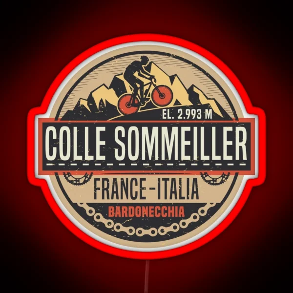 Col Del Sommeiller RGB Neon Sign