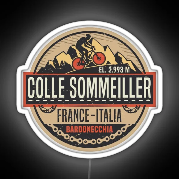 Col Del Sommeiller RGB Neon Sign