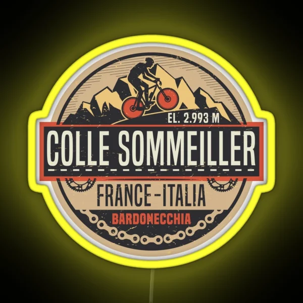 Col Del Sommeiller RGB Neon Sign