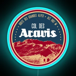 Col Des Aravis Led Led Route Des Grandes Alpes RGB Neon Sign